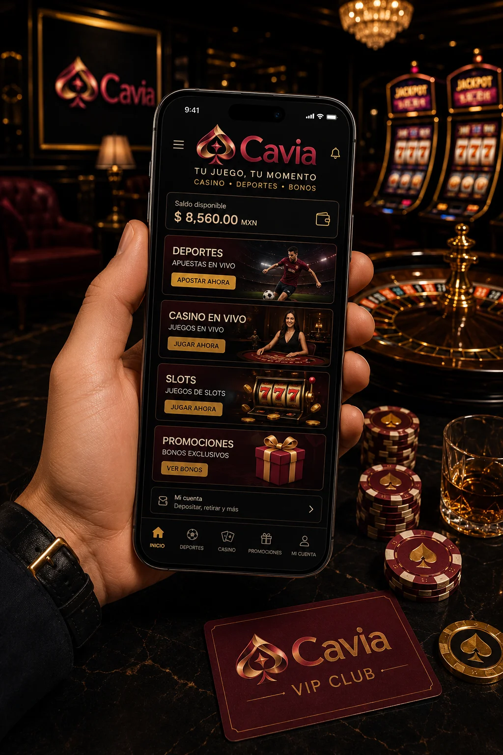 Acceso móvil a juegos