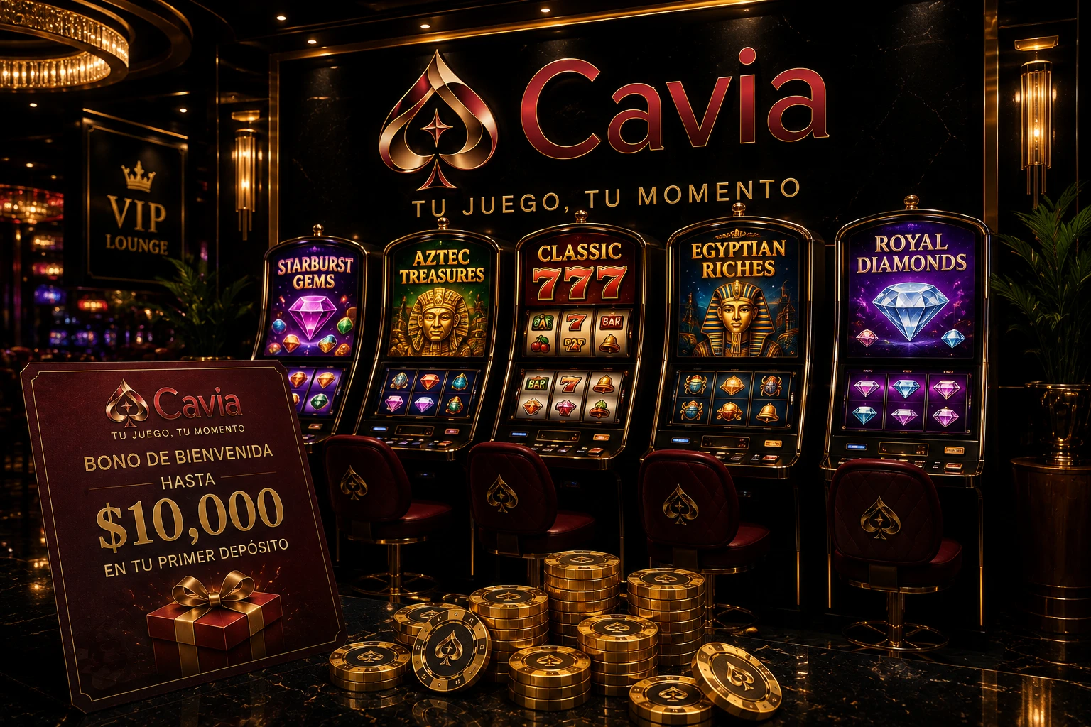 Selección de slots destacados