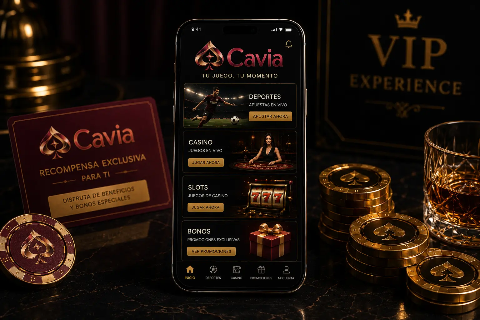 App lista para jugar