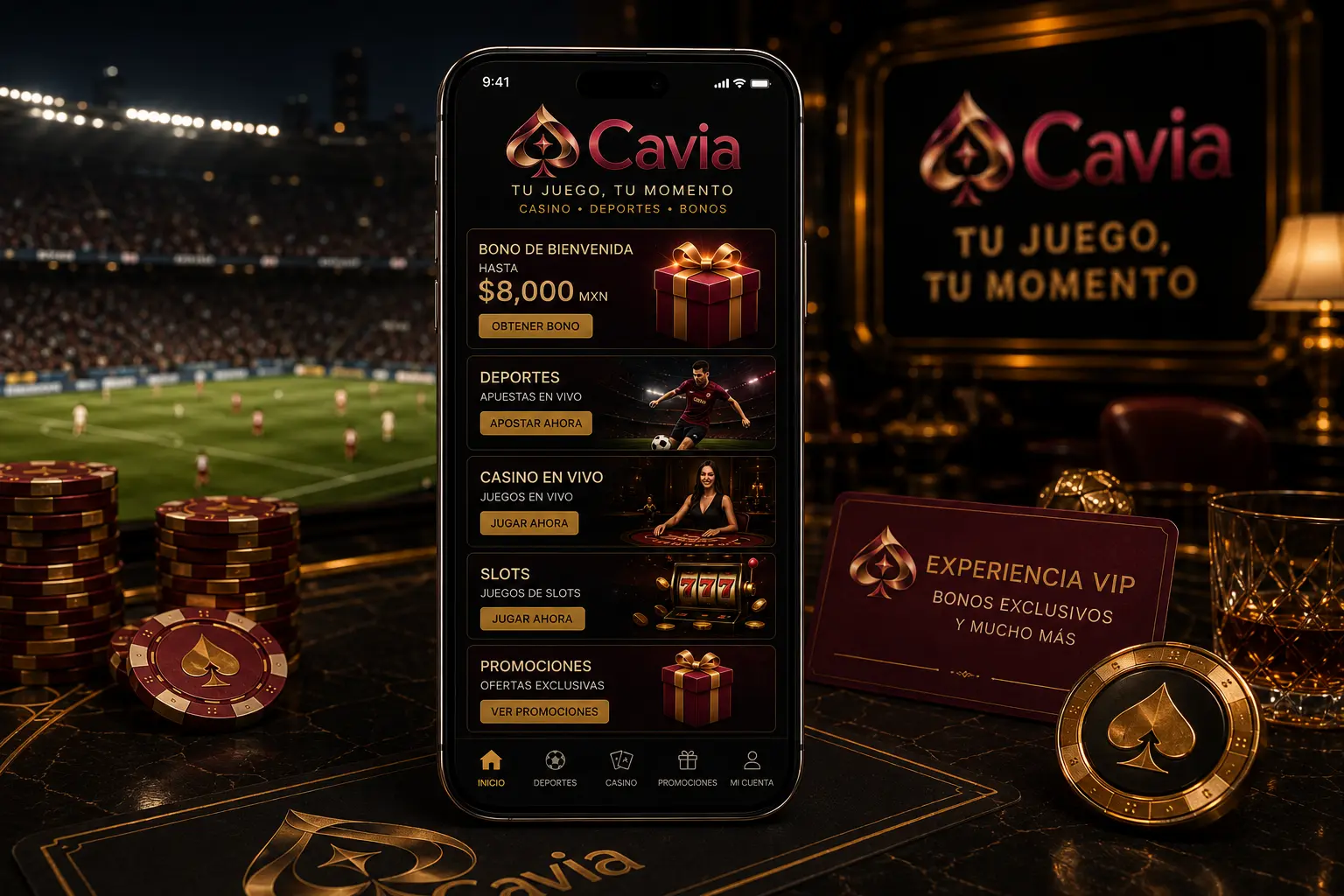 Descarga móvil de casino