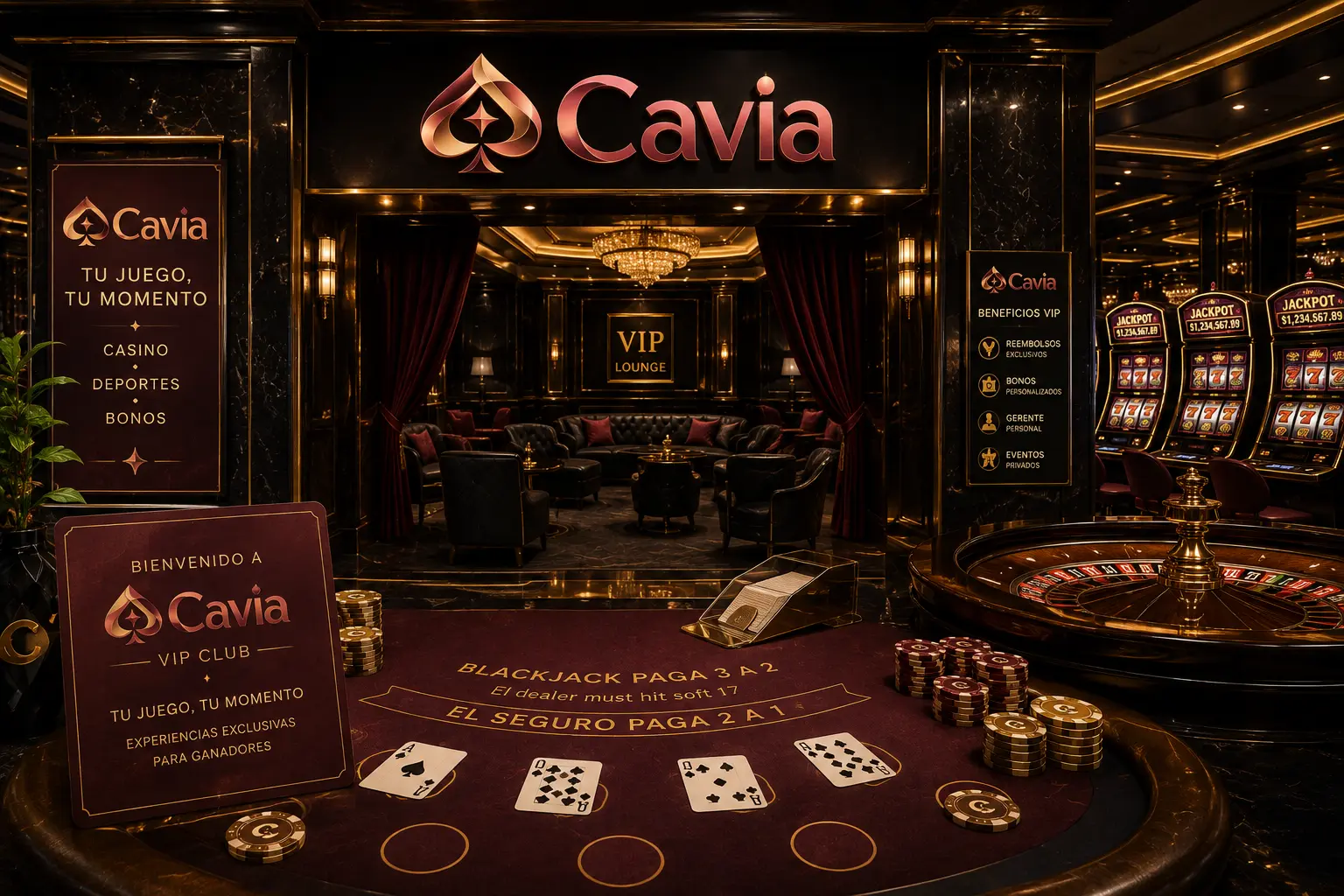 Casino y bonos VIP