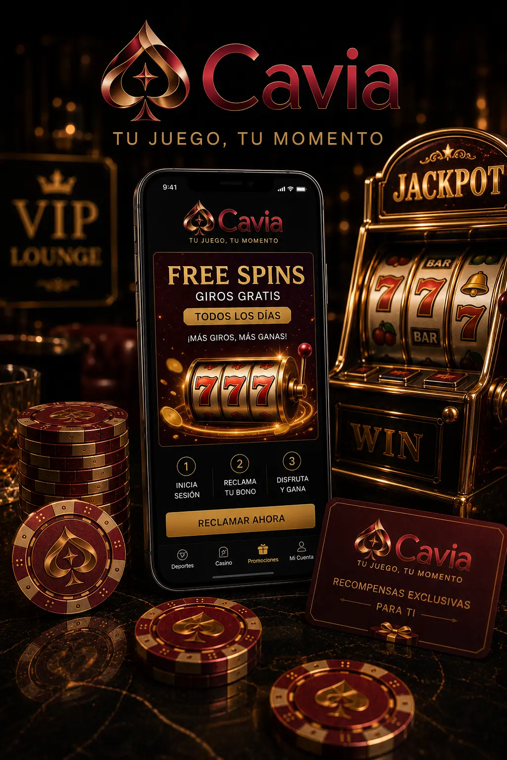 Oferta de giros para slots